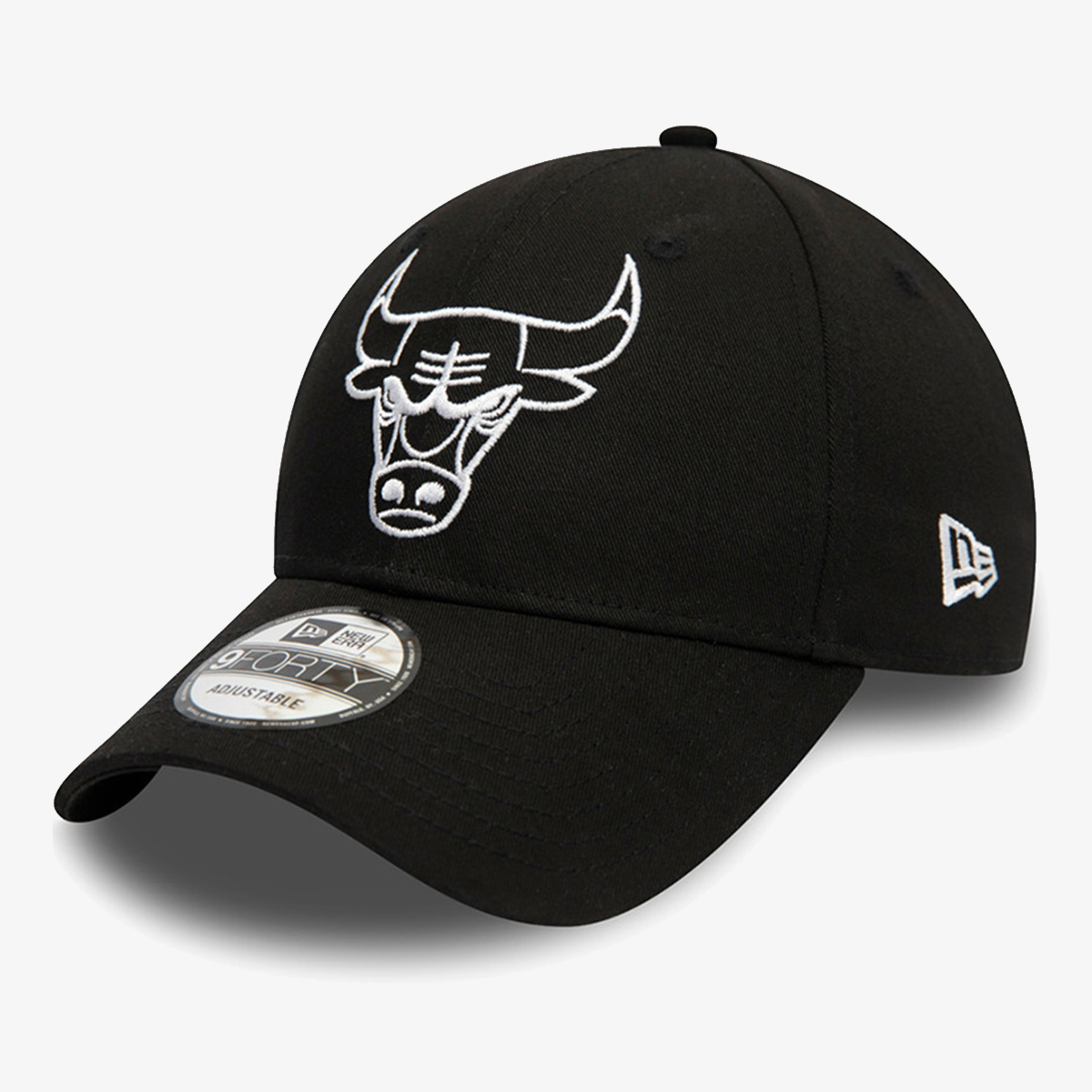 NEW ERA Sapca Chicago Bulls Essential Outline Black 9FORTY Cap <br /> 