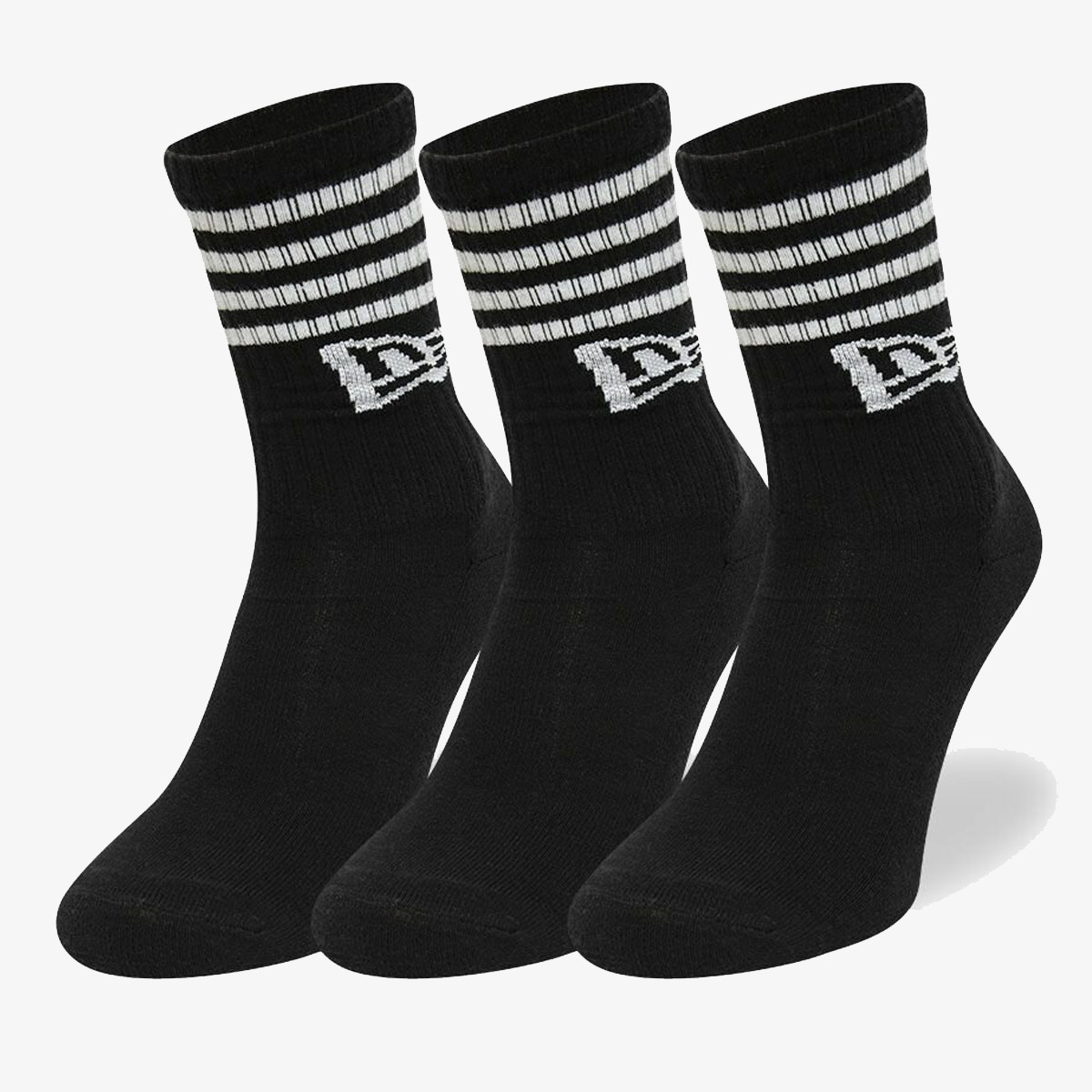 SEtt’s 　F.C.R.B NEW ERA EXPLORER WAIS NEW ERA Sosete NOGAVICE STRIPE CREW NE BLK | BuzzSneakers Romania