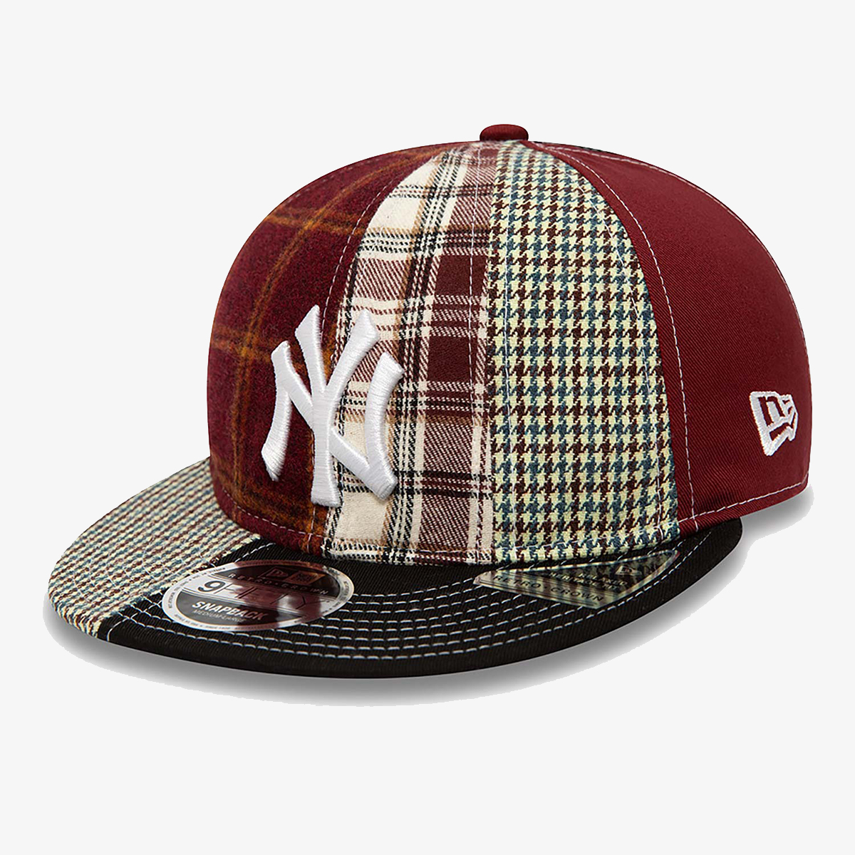 NEW ERA Sapca New York Yankees MLB Patch Panel Dark Red 9FIFTY