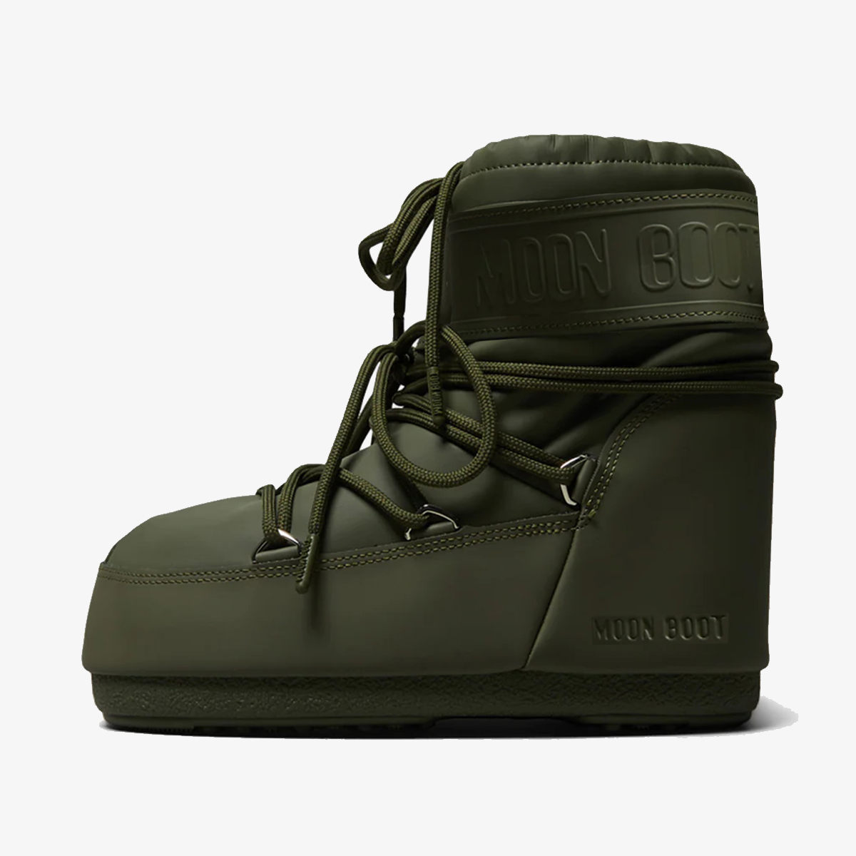 moon ブーツ MOON BOOT Ghete MB ICON LOW RUBBER KHAKI | BuzzSneakers Romania