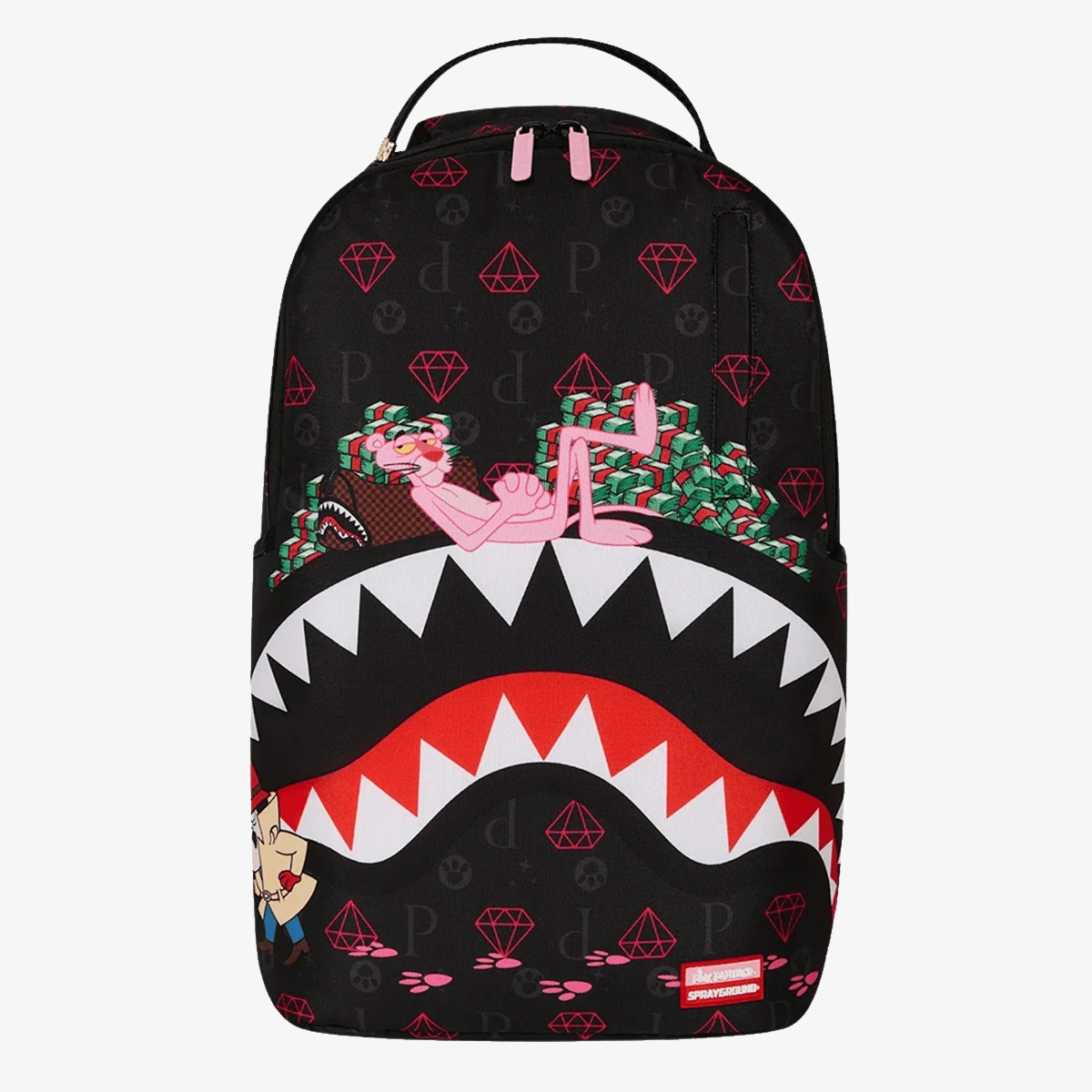 SPRAYGROUND Rucsacuri PINK PANTHER PAW PRINTS DLXR BACKPACK