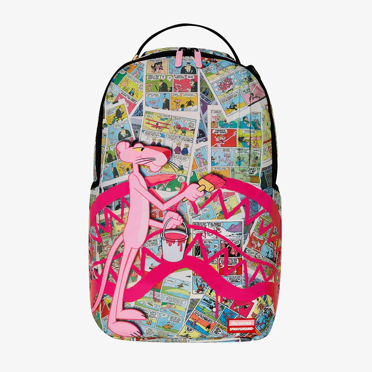 SPRAYGROUND Rucsacuri PINK PANTHER PAINTING SHARKMOUTH DLXR BA