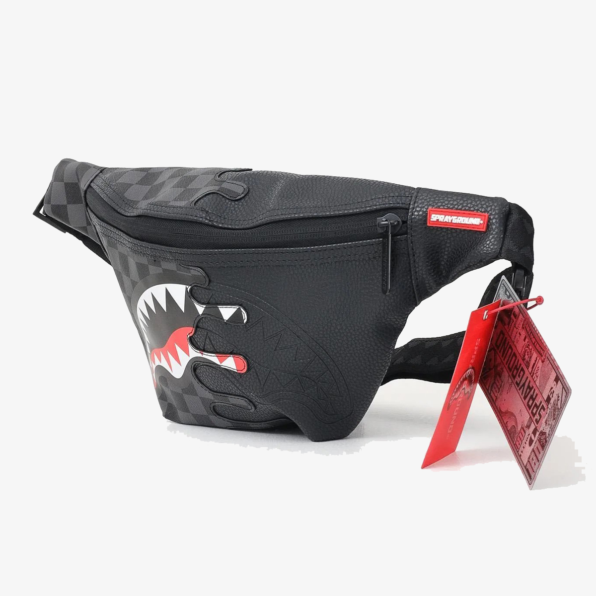 SPRAYGROUND Borsete UNFINISHED SHARK CROSSBODY