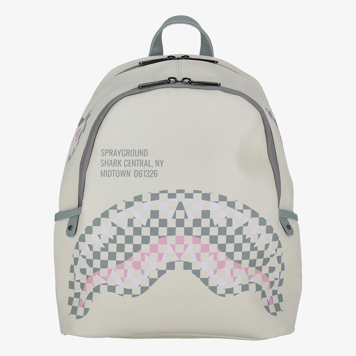 SPRAYGROUND Rucsacuri CREAM CHECK SHARK CENTRAL SAVAGE