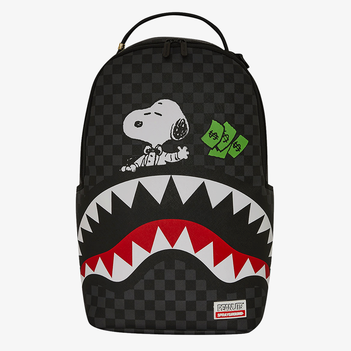 SPRAYGROUND Rucsacuri SNOOPY TOP SHARK MONEY DLXSV BACKPACK