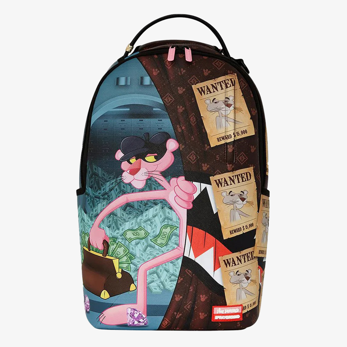 SPRAYGROUND Rucsacuri PINK PANTHER BURGLAR ESCAPE DLXV BACKPAC
