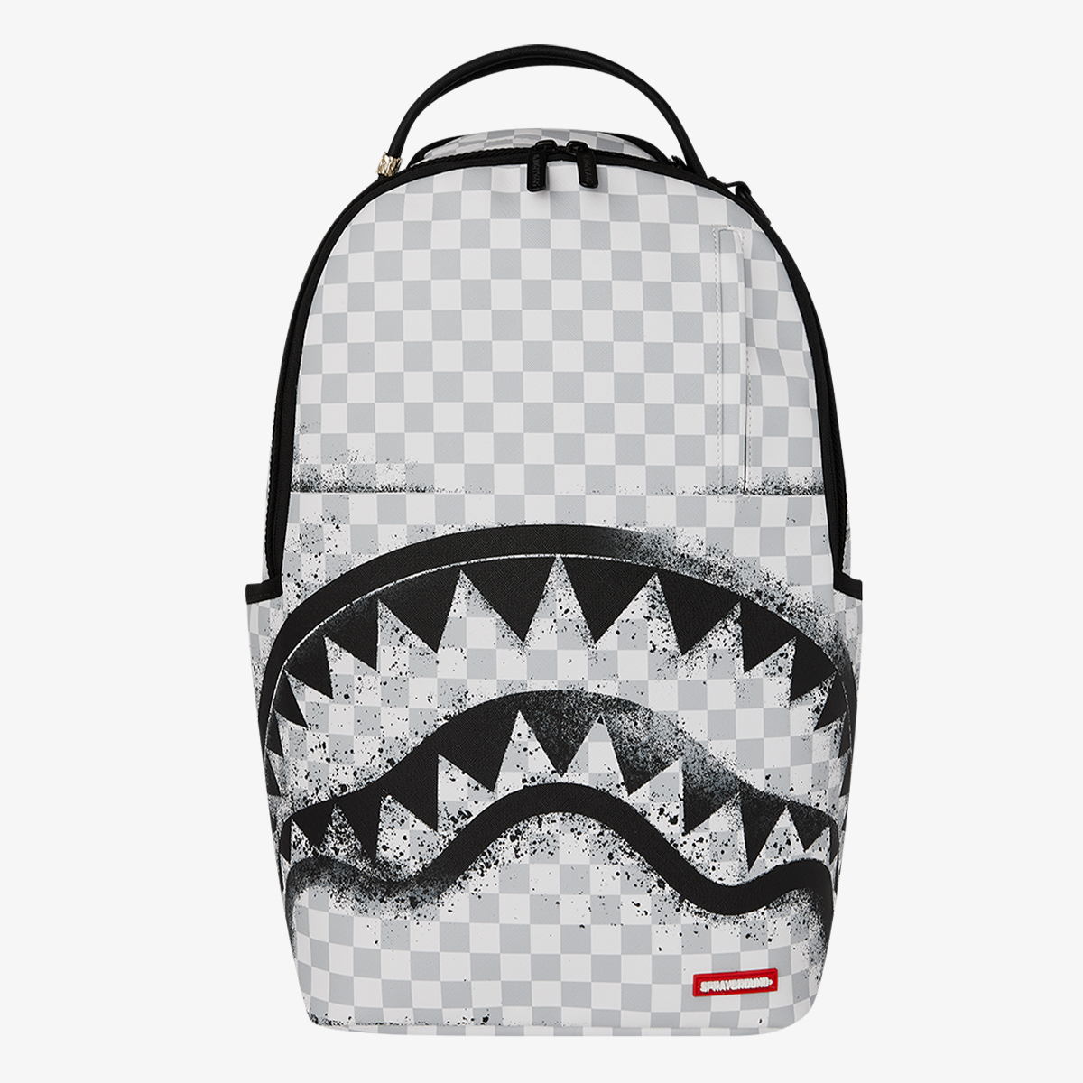 SPRAYGROUND Rucsacuri RED STENCIL SHARK BACKPACK | BuzzSneakers