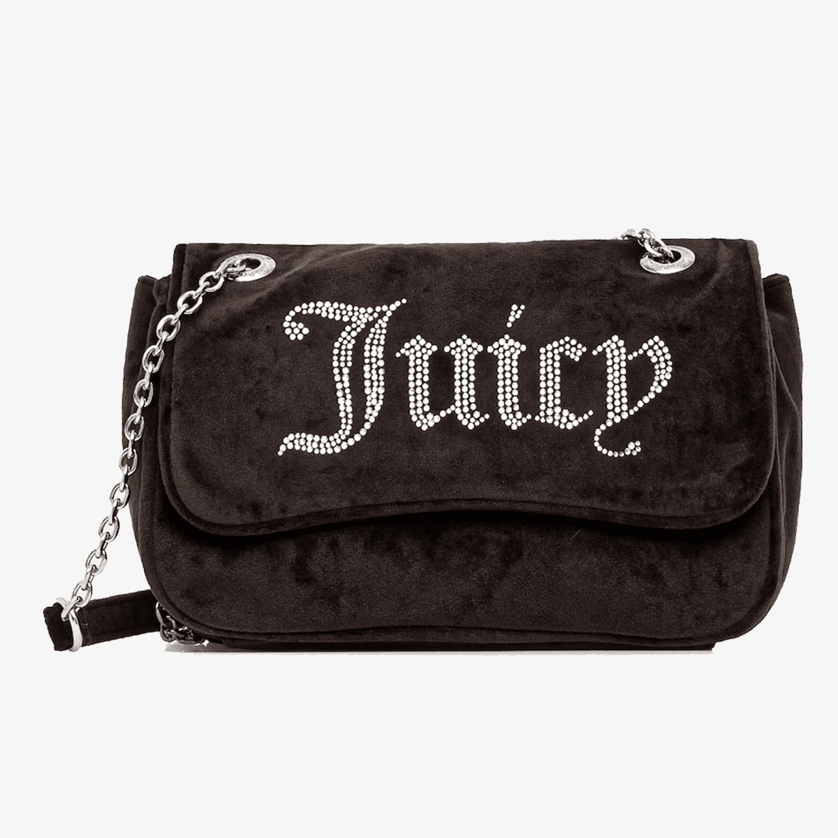 JUICY COUTURE Genti Kimberly Crossbody w/ Fla Polyester Java