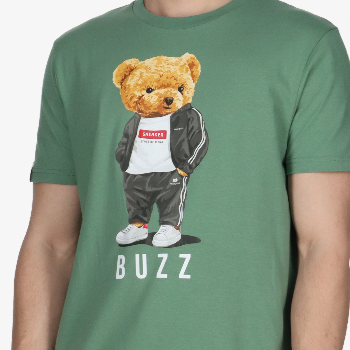 BUZZ Tricouri URBAN TEDDY T-SHIRT 