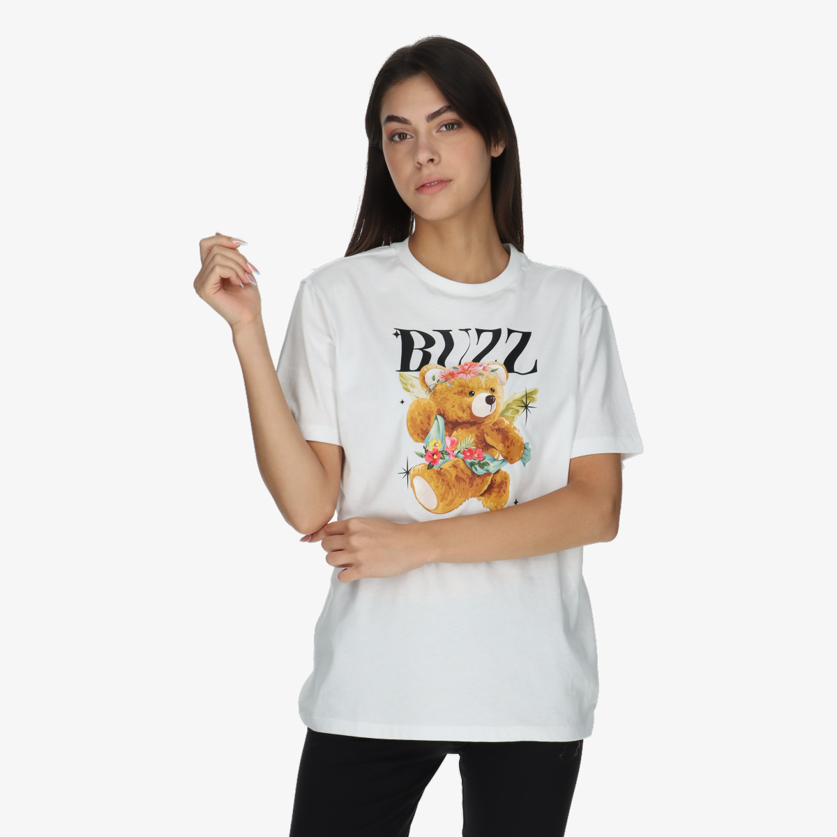 BUZZ Tricouri LADY TEDDY T-SHIRT | BuzzSneakers Romania