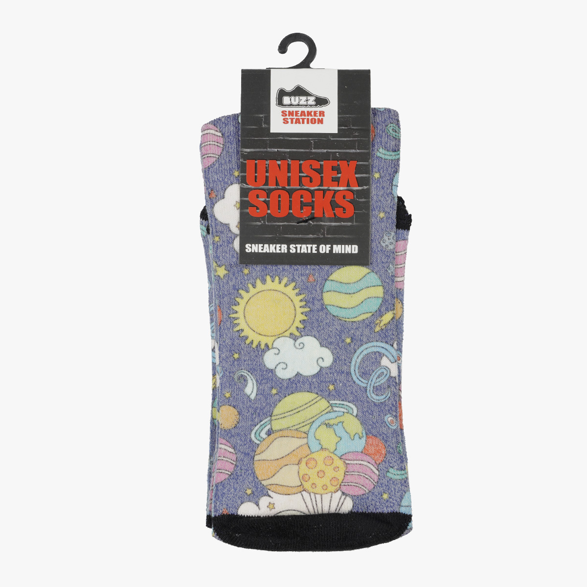 BUZZ Sosete BUZZ SOCKS FUNNY SPACE 