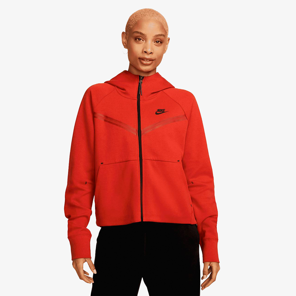 hanorac cu gluga nike m nsw tch flc hoodie fz