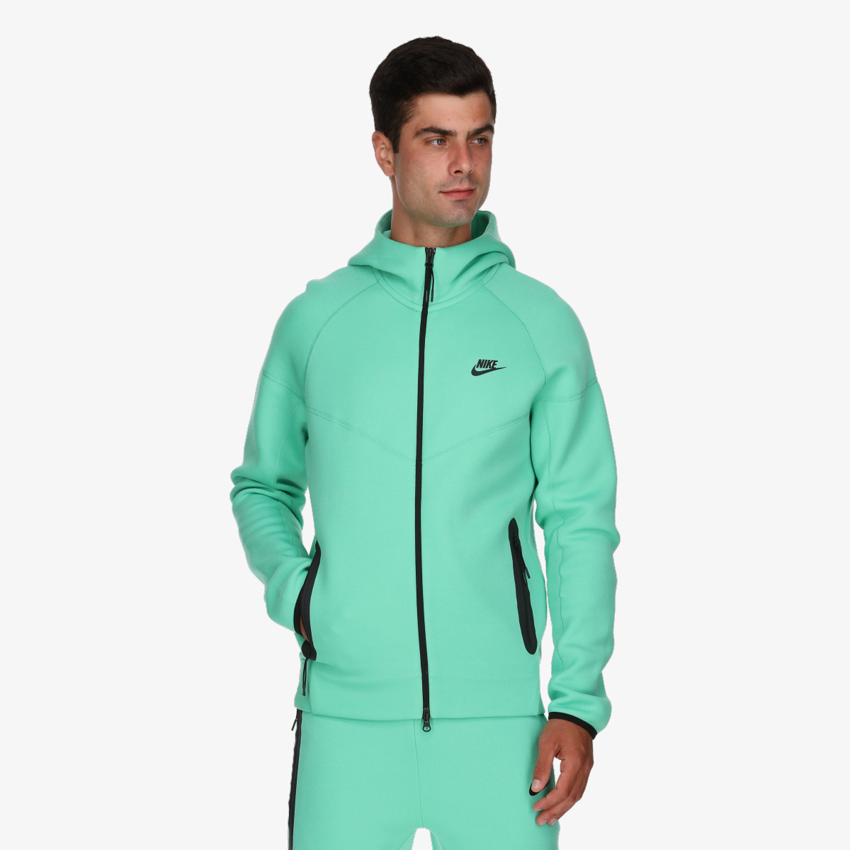 NIKE Hanorace M NK TCH FLC FZ WR HOODIE | BuzzSneakers Romania