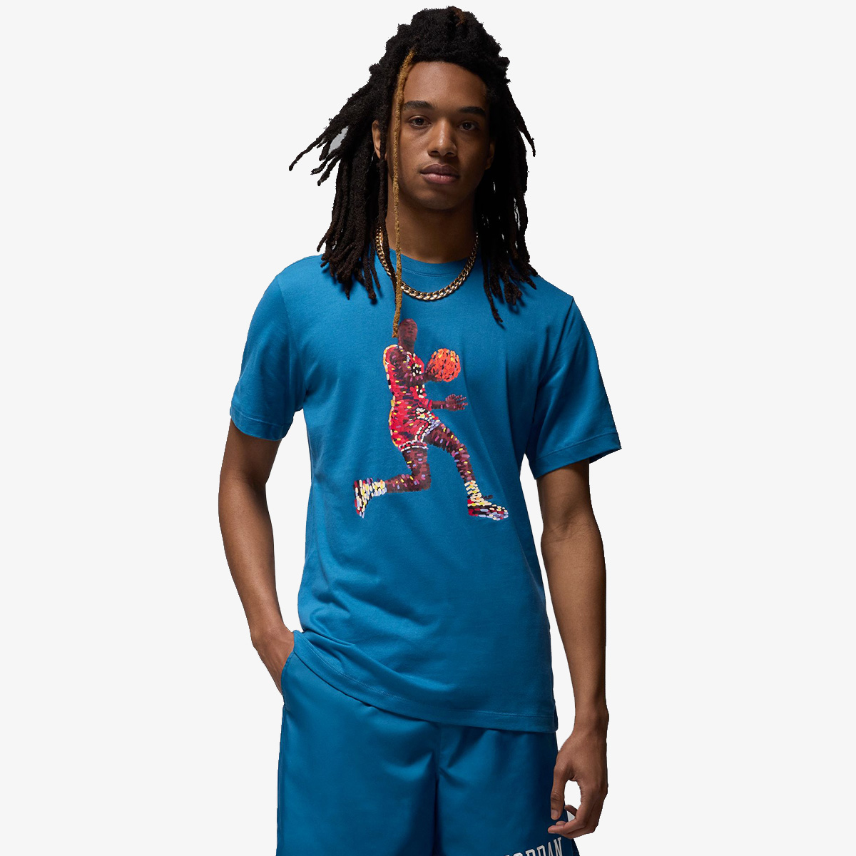 シャツ NIKE Tricouri M J FLT ESS GFX SS CREW | BuzzSneakers Romania