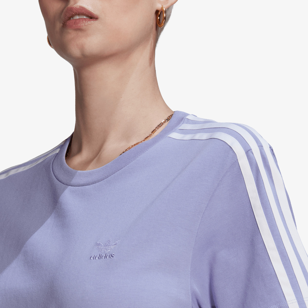 ADIDAS ROCHII TEE DRESS WITH KNOT DETAIL 