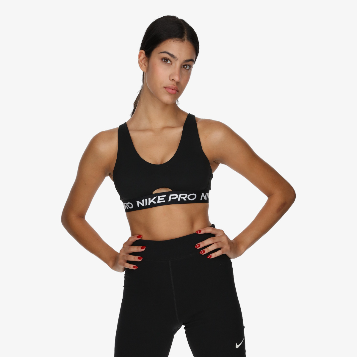 NIKE Bustiera W NP INDY PLUNGE BRA SW | BuzzSneakers Romania