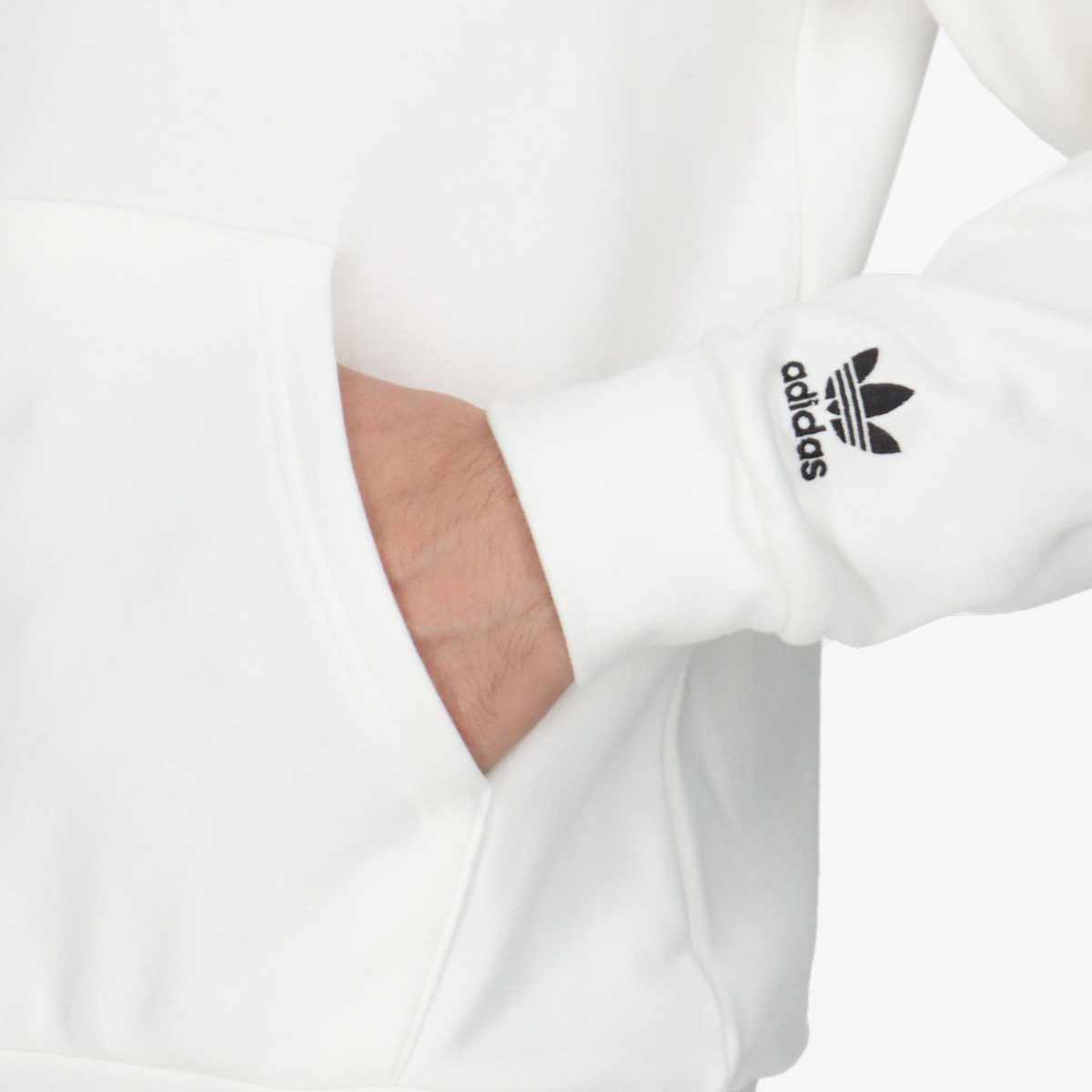 Pull store blanc adidas