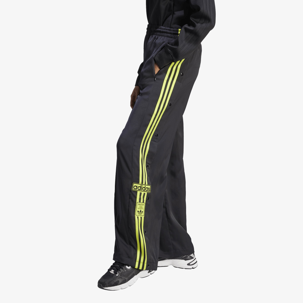ADIDAS Pantaloni de trening ADIBREAK SATIN WIDE LEG PANTS