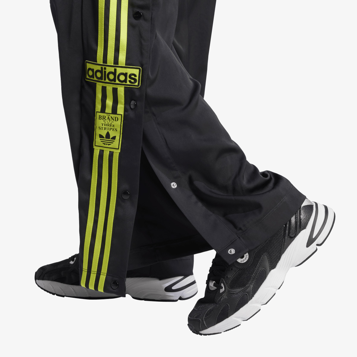 ADIDAS Pantaloni de trening ADIBREAK SATIN WIDE LEG PANTS