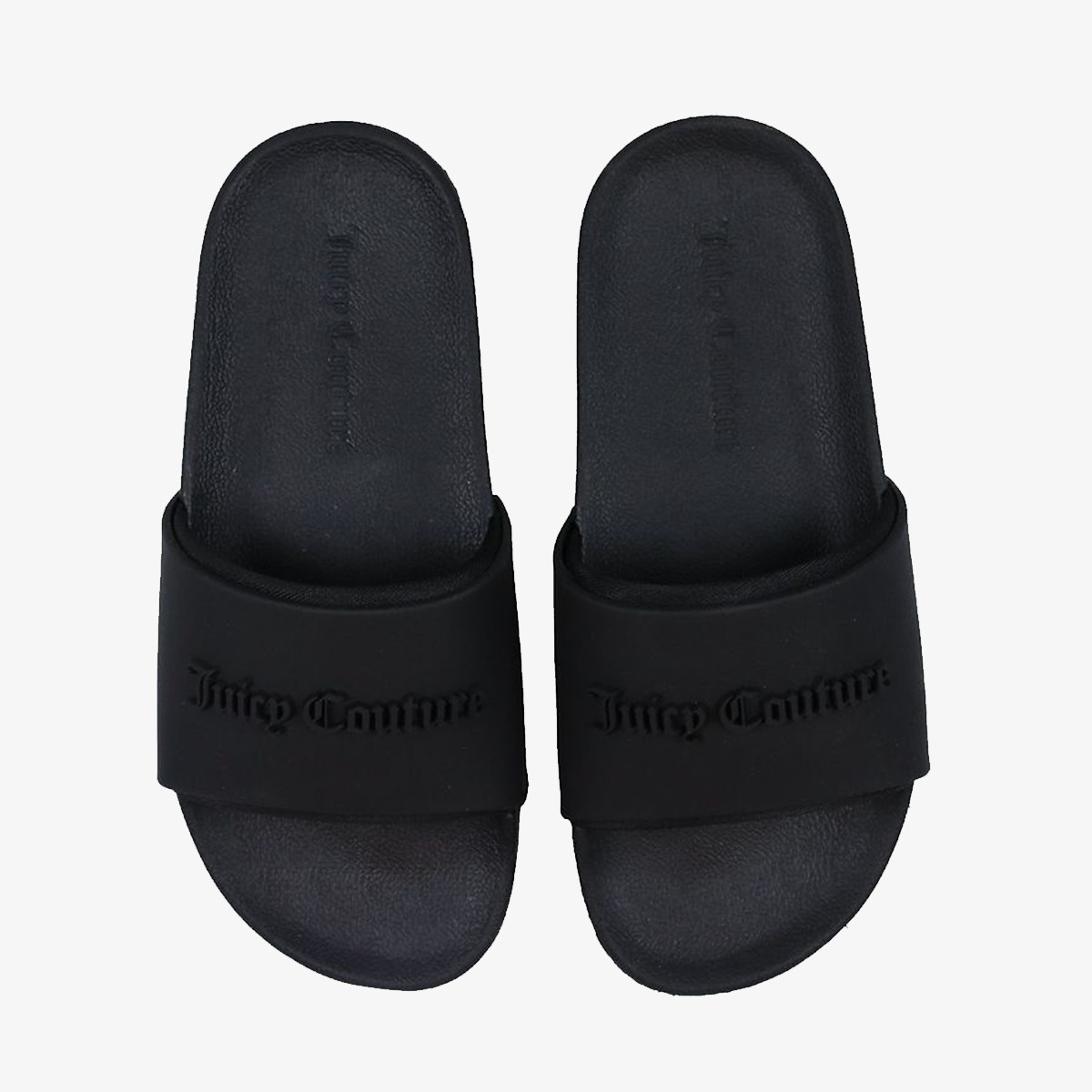 JUICY COUTURE Papuci EMBOSSED SLIDERS 
