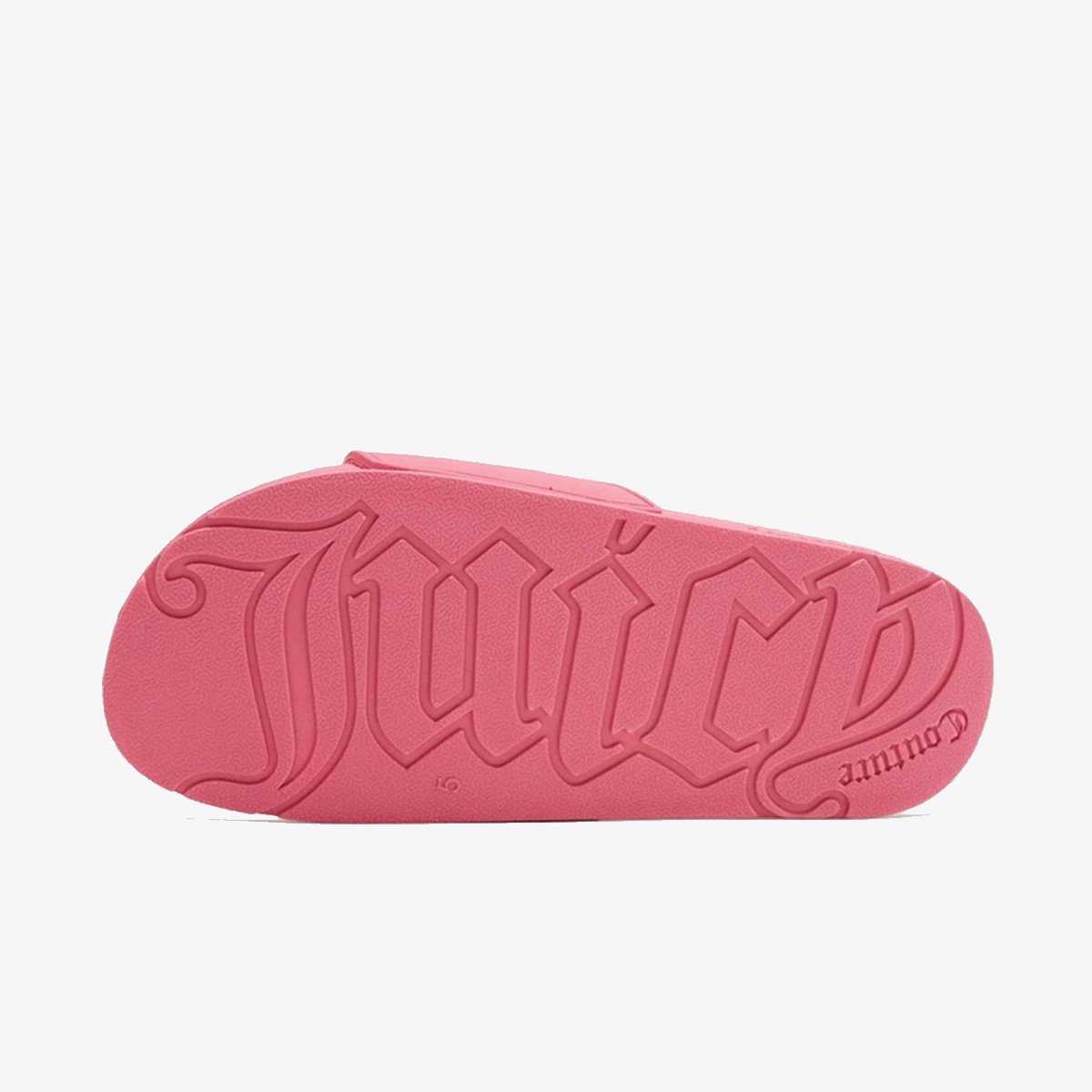 JUICY COUTURE Papuci BREANNA EMBOSSED - SLIDER WITH DTM LOGO 