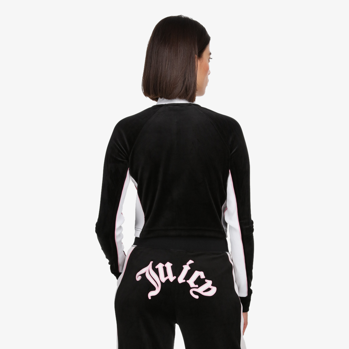 JUICY COUTURE Hanorace GEMINI RIB TRACK TOP 