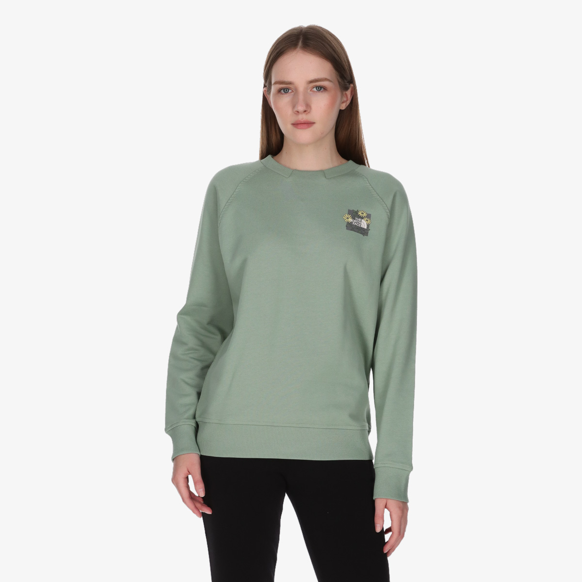 THE NORTH FACE Hanorace W CONNECT RELAXED CREW SWEATSHIRT-GRAPHI