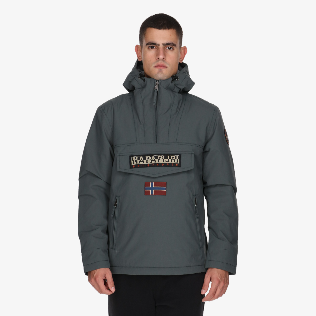 NAPAPIJRI Jachete RAINFOREST POCKET 2 G1S GREEN URBAN