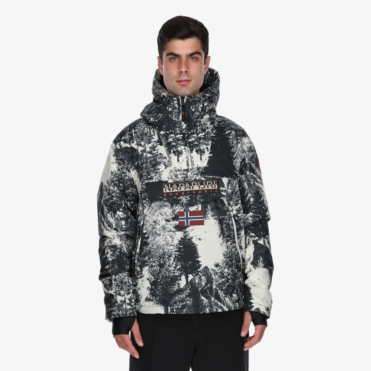 NAPAPIJRI Jachete RAINFOREST NEXT AOP F9O AOP DET TR F9O