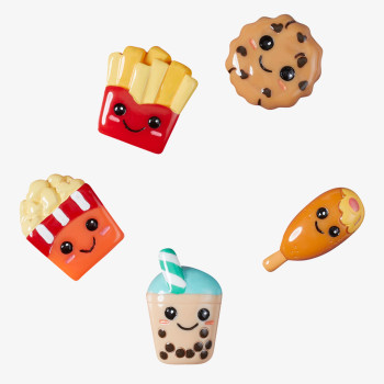 CROCS Pandativ Jibbitz Bad But Cute Foods 