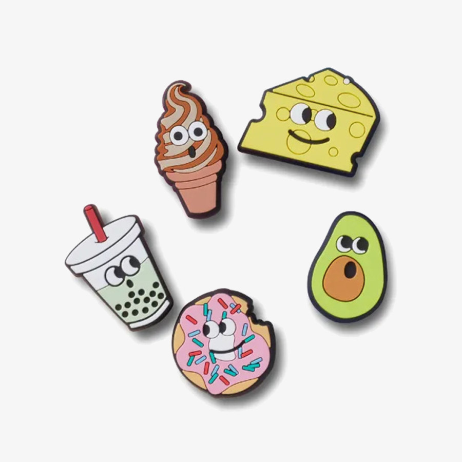 CROCS Pandativ Jibbitz Lights Up Food Friends 
