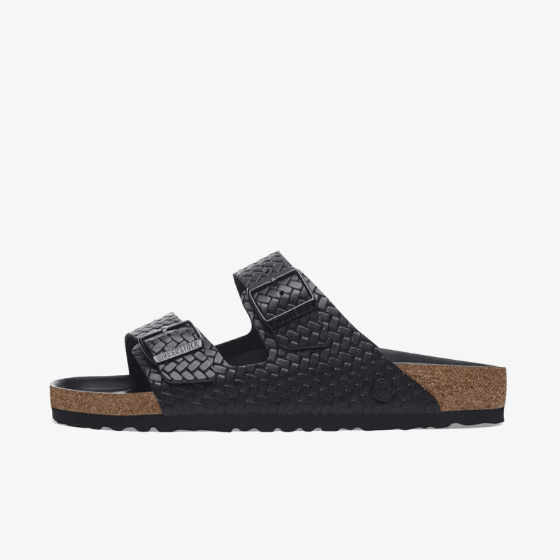 BIRKENSTOCK Papuci Arizona LENA Woven Emboss Black HEX 