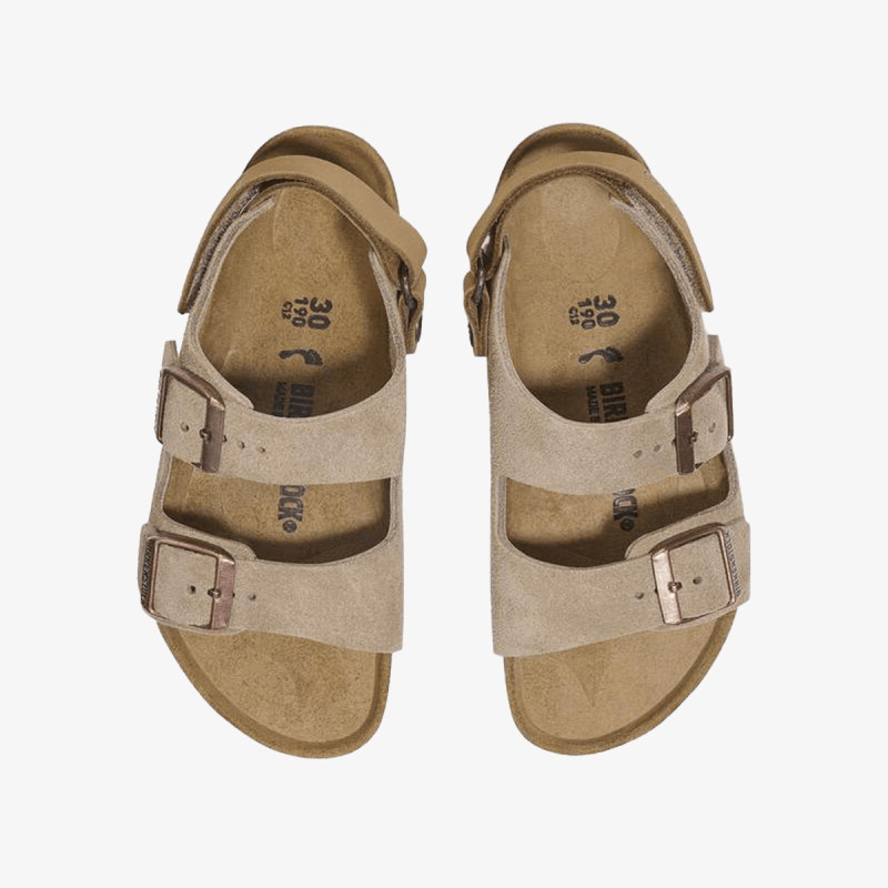 BIRKENSTOCK SANDALE Milano AS Kids LEVE Taupe 