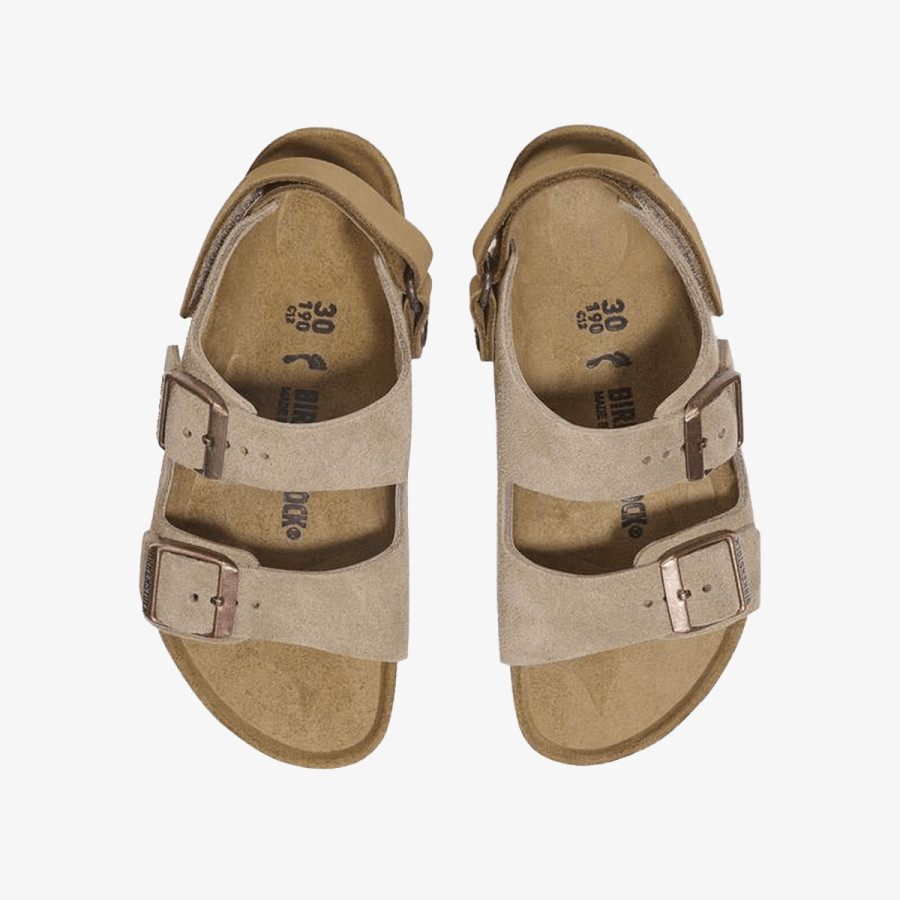 BIRKENSTOCK SANDALE Milano AS Kids LEVE Taupe 