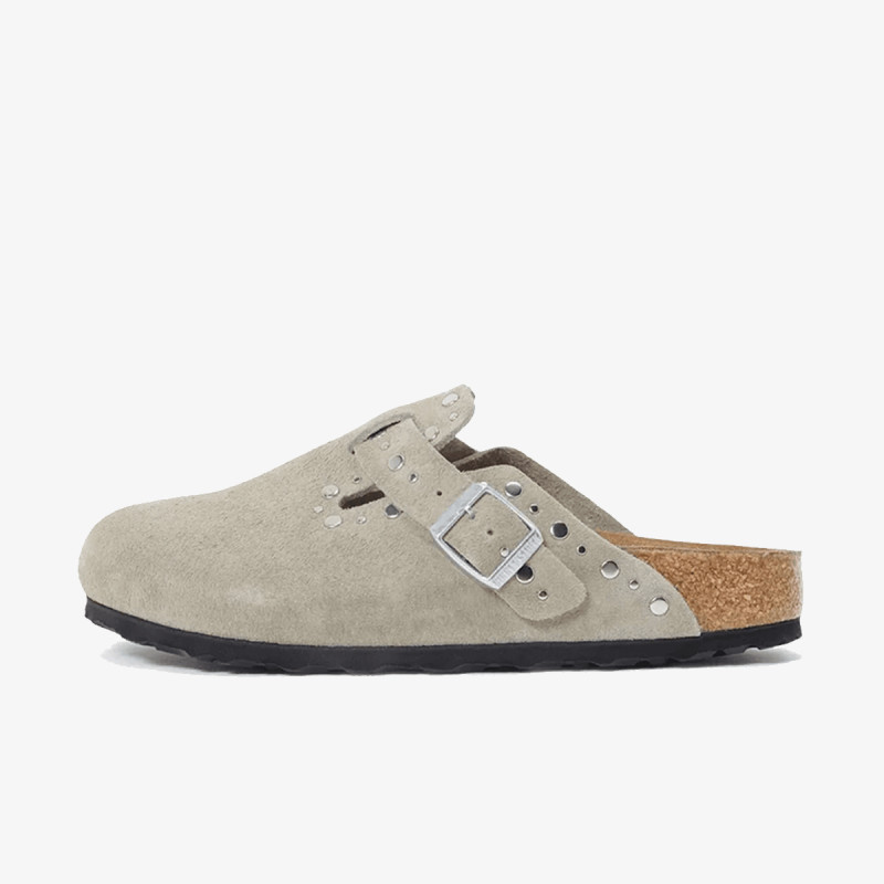 BIRKENSTOCK Papuci Boston Rivet LEVE Taupe 