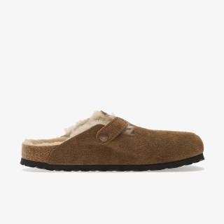 BIRKENSTOCK Papuci Boston Shear LEVE Dark Tea LAF 