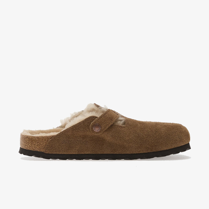 BIRKENSTOCK Papuci Boston Shear LEVE Dark Tea LAF 