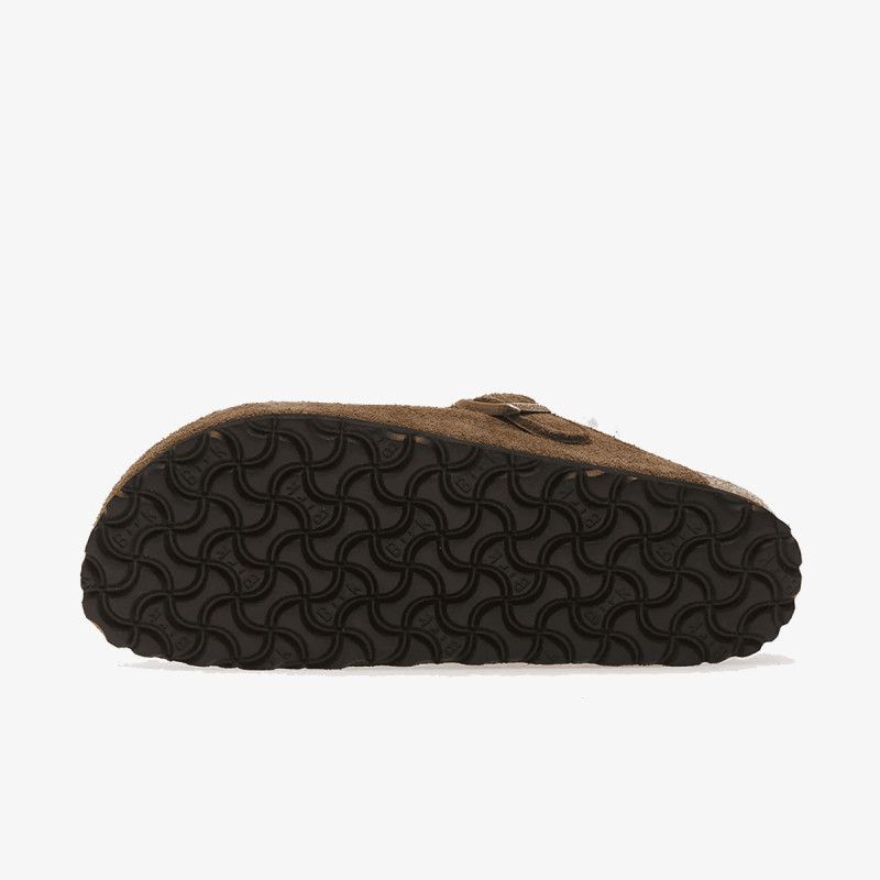 BIRKENSTOCK Papuci Boston Shear LEVE Dark Tea LAF 