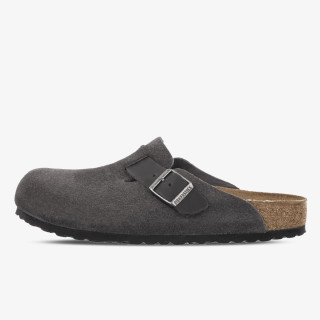 BIRKENSTOCK Papuci Boston LEVE/LEOI Charcoal 