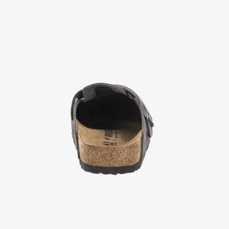 BIRKENSTOCK Papuci Boston LEVE/LEOI Charcoal 