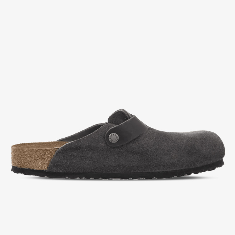 BIRKENSTOCK Papuci Boston LEVE/LEOI Charcoal 