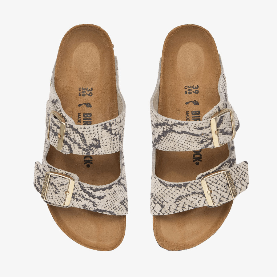 BIRKENSTOCK Papuci Arizona Print LEVE Snake Oyster 