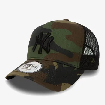 NEW ERA Sapca New York Yankees Clean Camo A-Frame Trucker Cap  