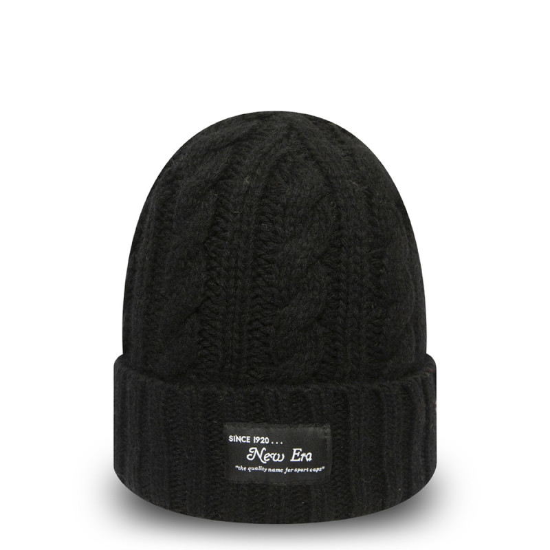 NEW ERA Palarie KAPA NEW ERA RIBBED CUFF KNIT NE BLK 
