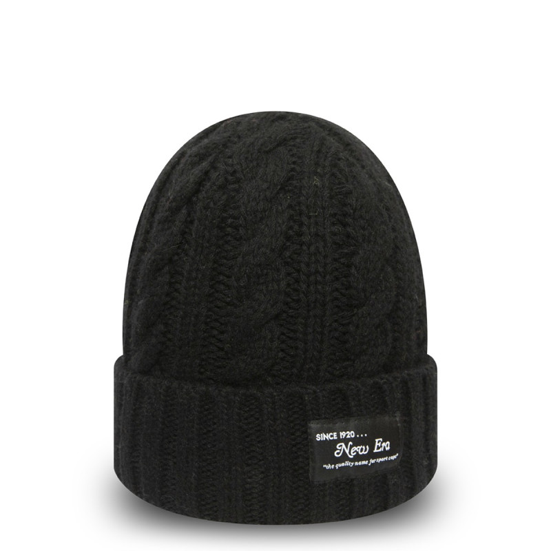 NEW ERA Palarie KAPA NEW ERA RIBBED CUFF KNIT NE BLK 