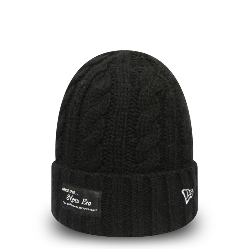 NEW ERA Palarie KAPA NEW ERA RIBBED CUFF KNIT NE BLK 