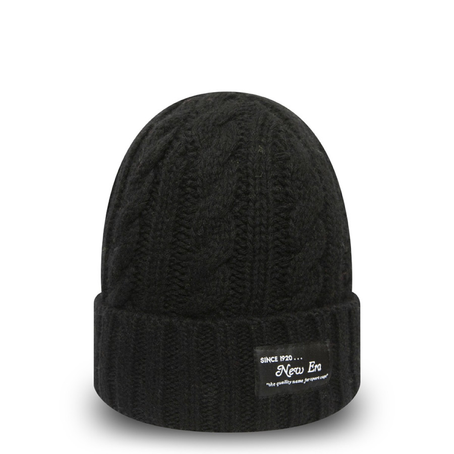 NEW ERA Palarie KAPA NEW ERA RIBBED CUFF KNIT NE BLK 