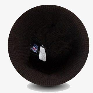 NEW ERA PALARIE KAPA NFL ESSENTIAL CUFF KNIT OAKRAI BLK 