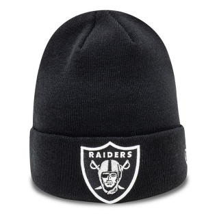 NEW ERA PALARIE KAPA NFL ESSENTIAL CUFF KNIT OAKRAI BLK 