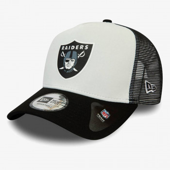 NEW ERA Sapca Las Vegas Raiders Team Colour White A-Frame Trucker Cap 